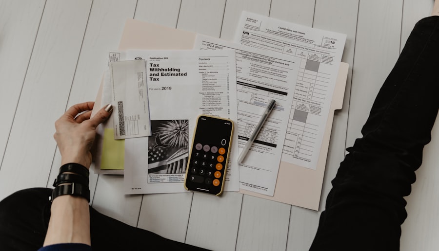 Audit paperwork on a desk